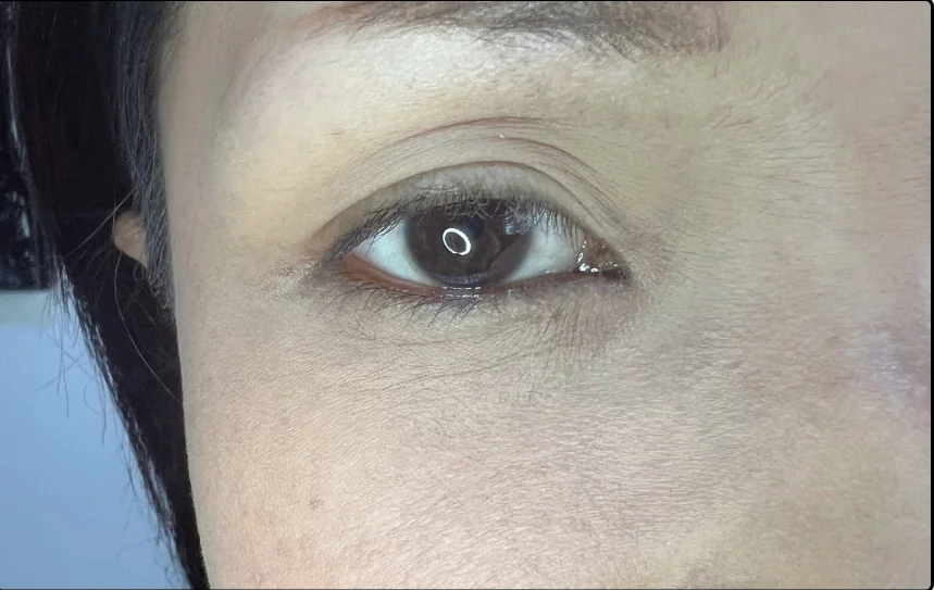 Before lash lift, client example 6
